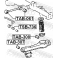 (tab-061) Сайленблок заднего продольного рычага FEBEST (Toyota Hiace/Regiusace KZH1##/LH1##/RZH1##/T