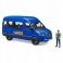 Bruder 02681 "Фургон Mercedes-Benz Sprinter transfer taxi" с фигуркой (фикс. цена)