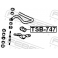 (tsb-747) Втулка переднего стабилизатора D23 FEBEST (Toyota Corolla Spacio AE111 1997-2001)