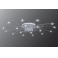 Люстра Геометрия 1-8246-18-CR-LED Y G4