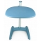 Стол для ноутбука Бюрократ LT-009/Blue столешница:синий пластик 62х52х45-69см