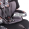 Детское автомобильное кресло SIGER ART "Прайм ISOFIX" алфавит, 1-12 лет, 9-36 кг, группа 1/2/3