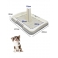 Туалет со столбиком для собак "STEFAN", (S), размер 47х34х6 мм, серый, BP1591