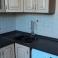 Мойка для кухни под мрамор Полигран-М F 11 (черный, цвет №16)