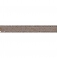 Керамическая плитка Azori Камлот Мокка Креш 2 коричневый бордюр 405*50 (шт.)