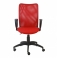 Кресло Бюрократ CH-599/R/TW-97N спинка сетка красный TW-35N сиденье красный