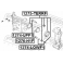 (1274-lowf1) Втулка направляющая суппорта тормозного переднего FEBEST (Hyundai Elantra/Lantra (CA) 2