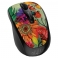 Мышь Microsoft Wireless Mobile Mouse 3500 Artist Edition Linn Olofsdotter 2 Orange-Black USB