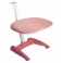 Стол для ноутбука Бюрократ LT-009/Pink столешница:розовый пластик 62х52х45-69см