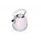 Чайник Centek CT-1065 pink (роз/беж/хром) 2.0л, 2200Вт, прорезиненные ручки, эксклюзивное покрытие