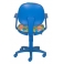 Кресло Бюрократ CH-BL356AXSN/76-65 фрезии оранжевый фон (пластик синий)