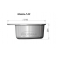 Мойка для кухни под мрамор POLYGRAN Atol-520 (серый, цвет №14)