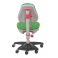 Кресло детское Бюрократ KD-2/R/Race-Gr зеленый формула-1 Race-Gr (красный пластик ручки)