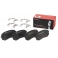 p30056 BREMBO Комплект тормозных колодок, дисковый тормоз