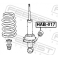 (hab-017) Сайленблок заднего амортизатора FEBEST (Honda Odyssey/Shuttle RB1/RB2 2003-2008)