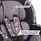 Детское автомобильное кресло SIGER ART "Стар" гр.1/2/3 алфавит, 1-12 лет, 9-36 кг, группа 1/2/3
