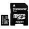 Флеш карта micro SDHC 8GB class 6 SD 2.0 Transcend (TS8GUSDHC6)