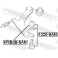 (1220-san) Опора шаровая переднего нижнего рычага FEBEST (Hyundai Santa FE (BB) 2000-2006)