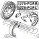 (1278-porr) Цилиндр тормозной задний правый FEBEST (Hyundai Porter H-100 2004-)