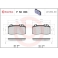 P50053 BREMBO Комплект тормозных колодок, дисковый тормоз