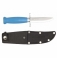 Нож Morakniv Scout 39 Safe Blue, нержавеющая сталь, деревянная рукоять, цвет синий