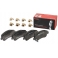P83046 BREMBO Комплект тормозных колодок, дисковый тормоз