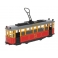 Технопарк. Трамвай ретро 17 см, свет-звук двери, инерц, красн, арт.TRAMMC1-17SL-RD