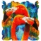 Фигурный деревянный пазл "ANIMAL ART" Фламинго 118 дет. арт.8388