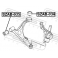 (szab-035) Сайленблок передний переднего рычага FEBEST (Suzuki Aerio/Liana RH423 2006-)