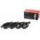 P06058 BREMBO Комплект тормозных колодок, дисковый тормоз