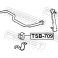 (tsb-709) Втулка заднего стабилизатора D14 FEBEST (Toyota Carina E AT19#/ST191/CT190 1992-1997)