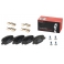 P23089 BREMBO Комплект тормозных колодок, дисковый тормоз