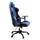 Кресло руководителя Бюрократ 771/Blue+bl синий ткань черный вставки (2 накладные подушки)