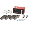P50059 BREMBO Комплект тормозных колодок, дисковый тормоз