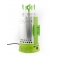 Электрошашлычница Kitfort KT-1402 зеленый/серебристый 1000Вт