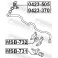 (0423-505) Тяга стабилизатора передняя правая FEBEST (Mitsubishi Chariot/Space Wagon Grandis N33W/N4