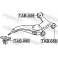 (tab-058) Сайленблок заднего рычага FEBEST (Toyota Lucida Estima Emina Previa CXR10/CXR20/TCR10/TCR2
