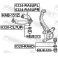 (hab-151z) Сайленблок верхнего переднего рычага FEBEST (Honda Accord CF3/CF4/CF5/CL1/CL3 1998-2002)