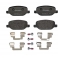 P23089 BREMBO Комплект тормозных колодок, дисковый тормоз