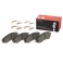 p30041 BREMBO Комплект тормозных колодок, дисковый тормоз