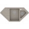 Кварцевая мойка для кухни Толеро R-114 (серый, цвет №701)