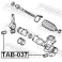 (tab-037) Сайленблок рулевой рейки FEBEST (Toyota RAV4 ACA2# 2000-2005)