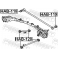 (hab-120) Сайленблок Задней продольной тяги FEBEST (Honda HR-V GH1/GH2/GH3/GH4 1998-2005)