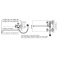 Смеситель для ванны/раковины Лазер с шаровым переключателем S-образный излив 400 Варион (7018361)