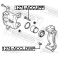 (1274-acclowf) Втулка направляющая суппорта тормозного переднего FEBEST (Hyundai Accent/Verna 1999-)