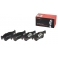 P06078 BREMBO Комплект тормозных колодок, дисковый тормоз