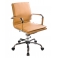 Кресло руководителя Бюрократ CH-993-Low/Camel низкая спинка светло-коричневый искусственная кожа кре