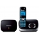 Телефон DECT Panasonic KX-TG6541RUB (черный)