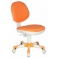 Кресло Бюрократ CH-W357/15-75 оранжевый (пластик белый)