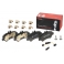 P50084 BREMBO Комплект тормозных колодок, дисковый тормоз